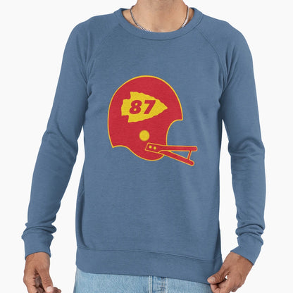 Kc Helmet 87 Sweatshirt - Novelty Apparel for Adults - T-Shirt, Sweatshirt, Hoodie