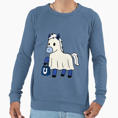 Indianapolis Colts Ghost Sweatshirt - Casual Everyday Wear Men Women - T-Shirt, Sweatshirt, Hoodie