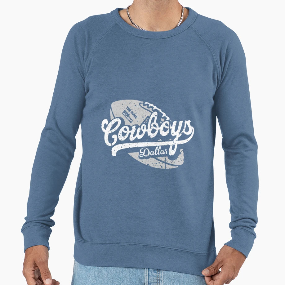 Dallas Cowboys Football Fan Art Sweatshirt - Unique Graphic Unisex - T-Shirt, Sweatshirt, Hoodie