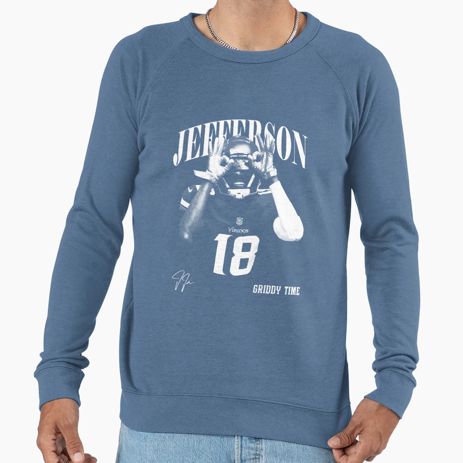JJ Viking Minnesota Football Sweatshirt - Minimalist Print Unisex - T-Shirt, Sweatshirt, Hoodie
