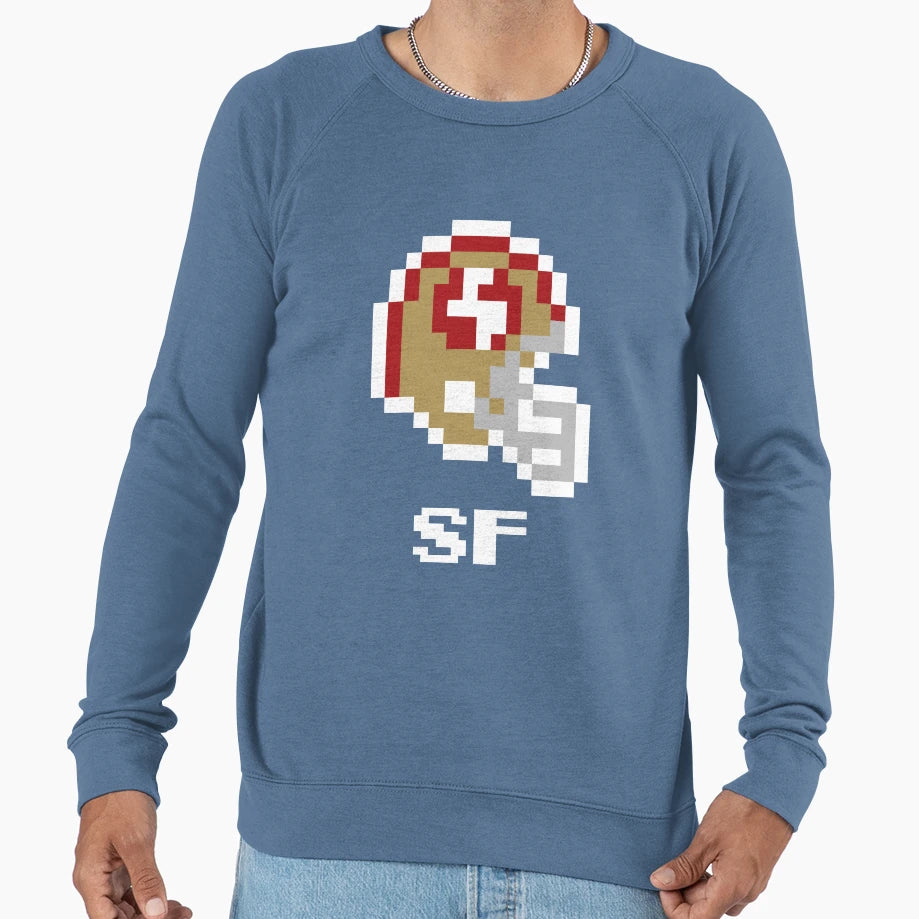 San Francisco 49Ers Tecmo Sweatshirt - Casual Everyday Wear Men Women - T-Shirt, Sweatshirt, Hoodie