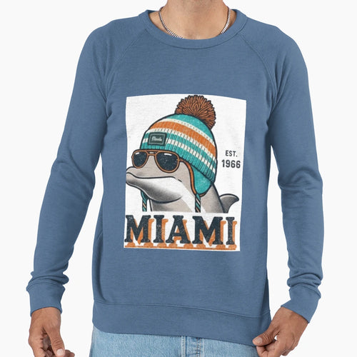 Miami Dolphins Sweatshirt - Streetwear Style Men Women - T-Shirt, Sweatshirt, Hoodie
