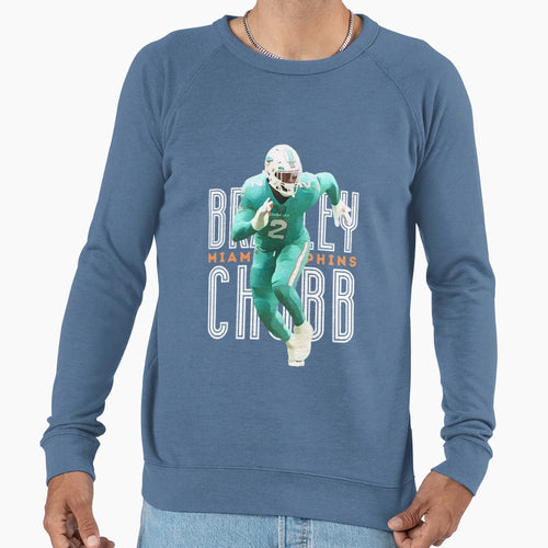 Bradley Chubb Dolphins Football T-Shirt - Custom Art Print Unisex - T-Shirt, Sweatshirt, Hoodie