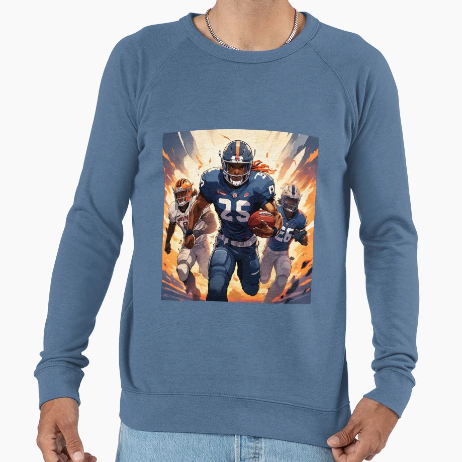 Iconic Stories American Football Sweatshirt - Graphic Print for Adults - T-Shirt, Sweatshirt, Hoodie
