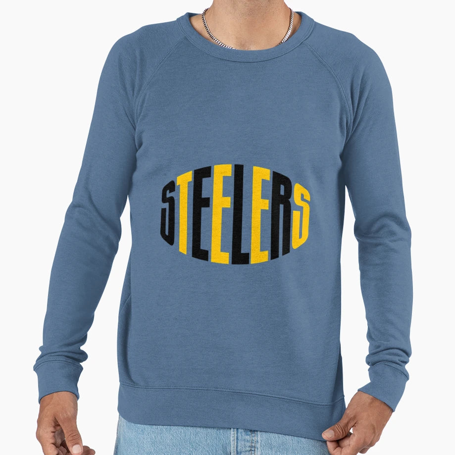 Steelers Sweatshirt - Graphic Print Men Women - T-Shirt, Sweatshirt, Hoodie