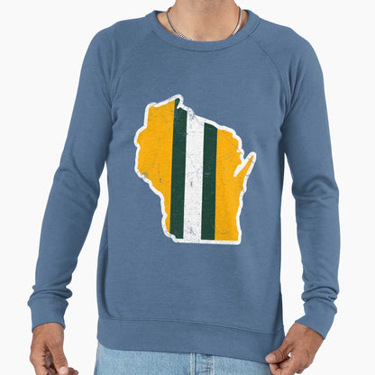 Wisconsin Helmet Sweatshirt - Casual Everyday Wear Men Women - T-Shirt, Sweatshirt, Hoodie