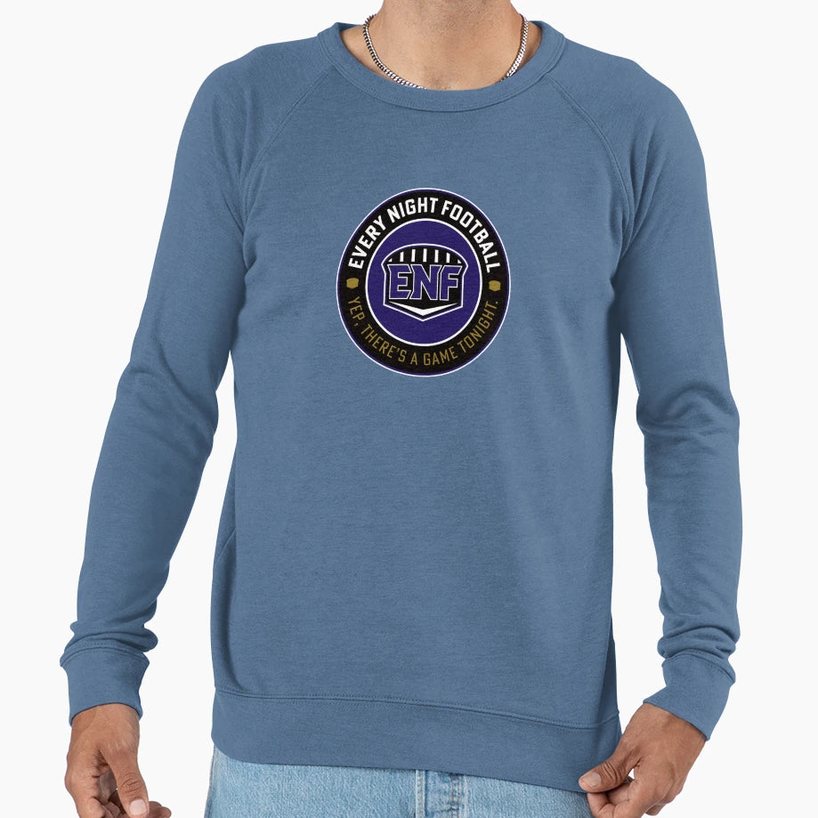 Every Night Football Circular Slogan Sweatshirt - Graphic Print Unisex - T-Shirt, Sweatshirt, Hoodie