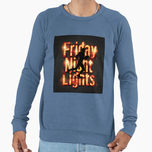 Friday Night Lights Gridiron Glow Sweatshirt - Minimalist Print Men Women - T-Shirt, Sweatshirt, Hoodie