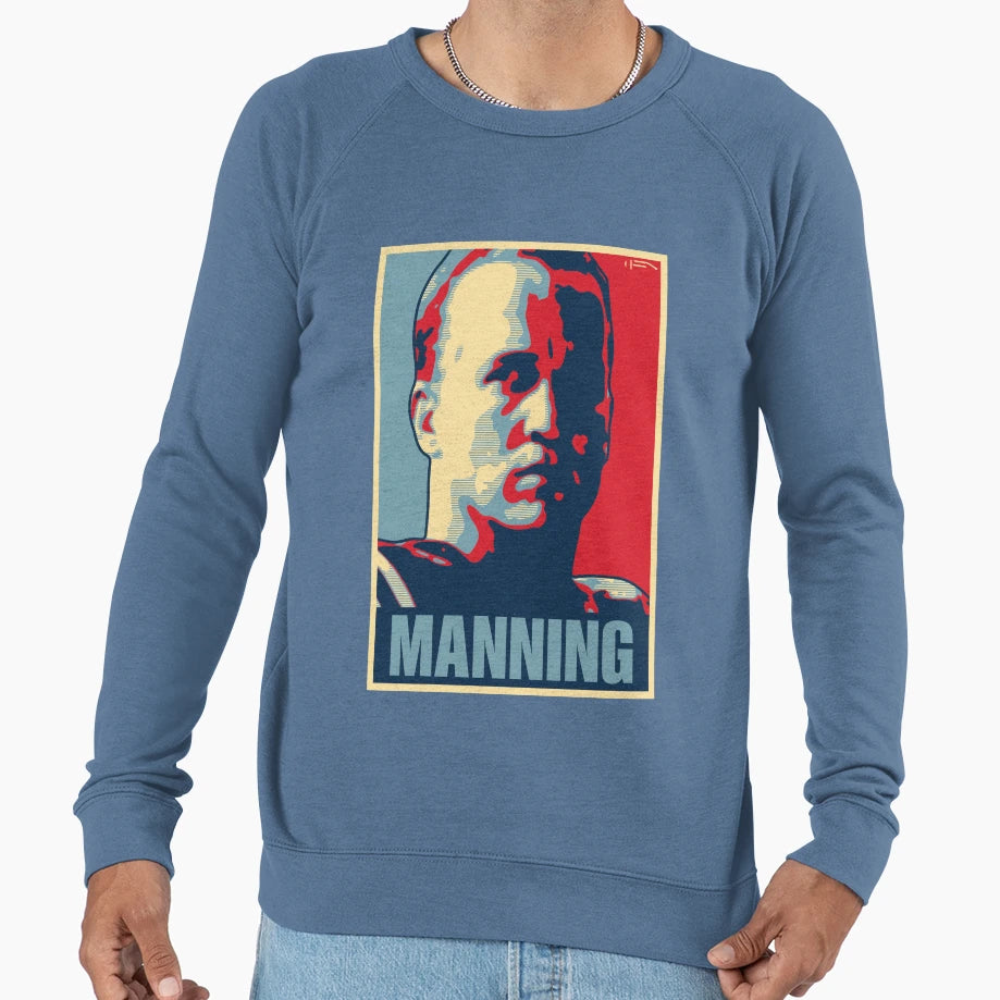 Manning Sweatshirt - Casual Everyday Wear for Adults - T-Shirt, Sweatshirt, Hoodie