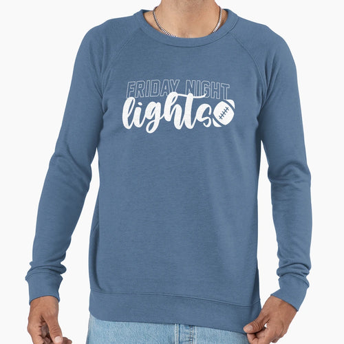 Friday Night Lights Football Sweatshirt - Fun Novelty Design for Adults - T-Shirt, Sweatshirt, Hoodie