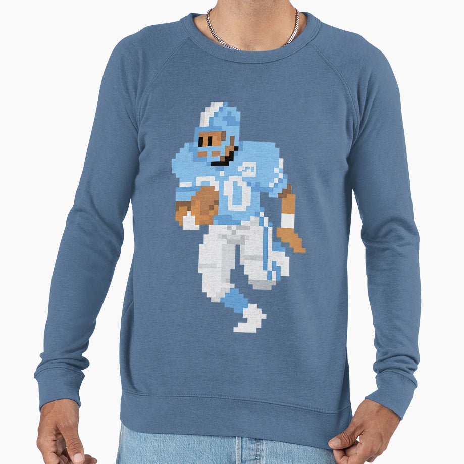 8 Bit Football Legend Detroit Sweatshirt - Minimalist Print Men Women - T-Shirt, Sweatshirt, Hoodie