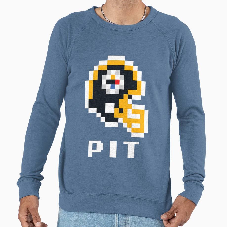 Pittsburgh Steelers Tecmo Super Sweatshirt - Unique Graphic for Adults - T-Shirt, Sweatshirt, Hoodie