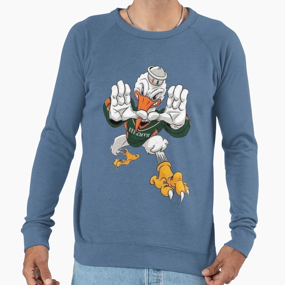 Miami Hurricanes Sweatshirt - Unique Graphic Men Women - T-Shirt, Sweatshirt, Hoodie
