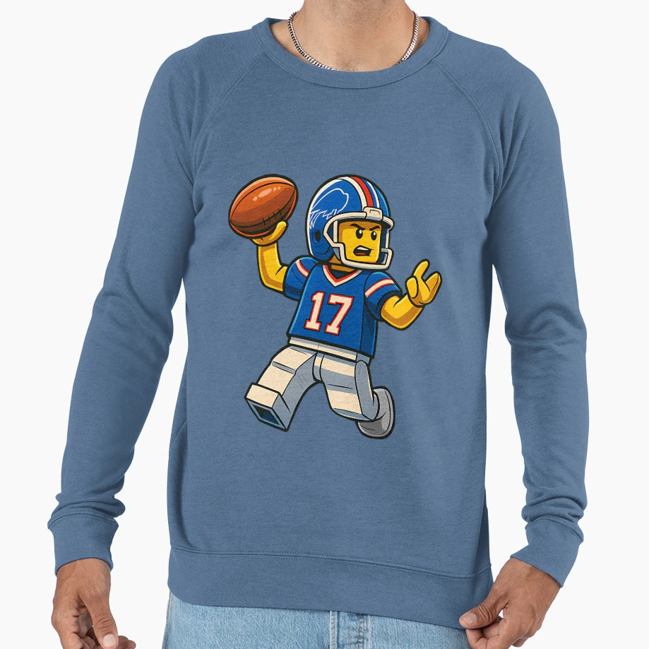 Block Allen Sweatshirt - Custom Art Print for Adults - T-Shirt, Sweatshirt, Hoodie