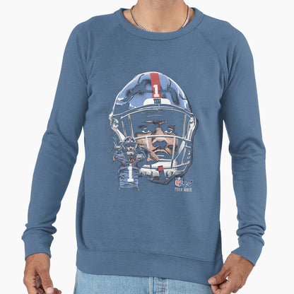 Malik Nabers New York G Helmet Sweatshirt - Streetwear Style Men Women - T-Shirt, Sweatshirt, Hoodie