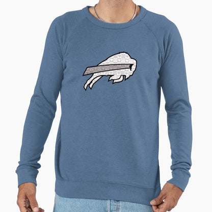 B Mafia Buffalove Wh Gy Sweatshirt - Custom Art Print for Adults - T-Shirt, Sweatshirt, Hoodie