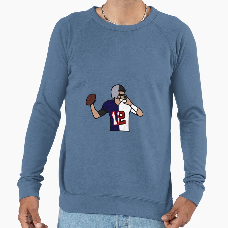 Brady Pats Buccs Sweatshirt - Graphic Print Men Women - T-Shirt, Sweatshirt, Hoodie