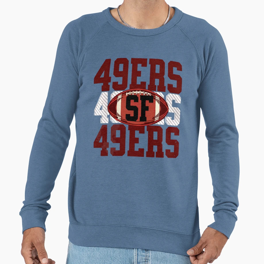 49Ers American Football Sweatshirt - Unique Graphic for Adults - T-Shirt, Sweatshirt, Hoodie