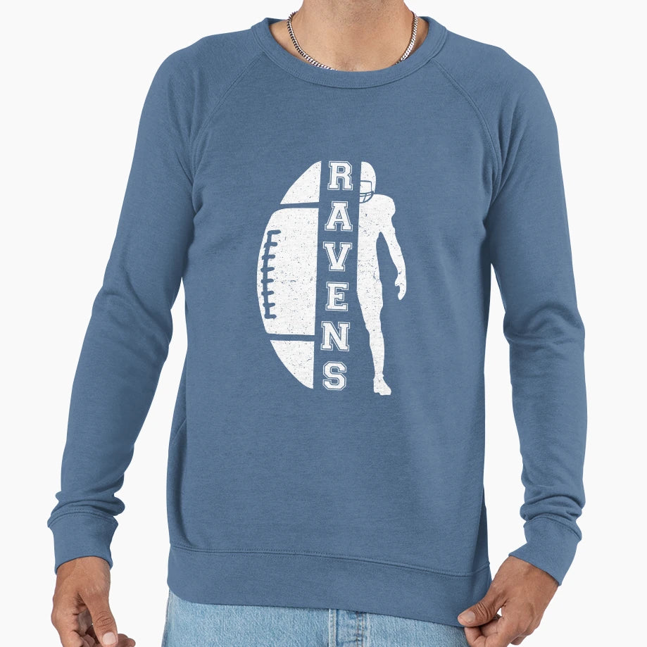Ravens American Football Sweatshirt - Novelty Apparel for Adults - T-Shirt, Sweatshirt, Hoodie