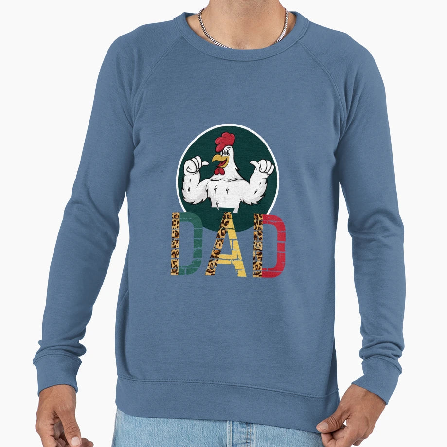 Chicken Dad Funny Sarcastic Co Sweatshirt - Streetwear Style Unisex - T-Shirt, Sweatshirt, Hoodie