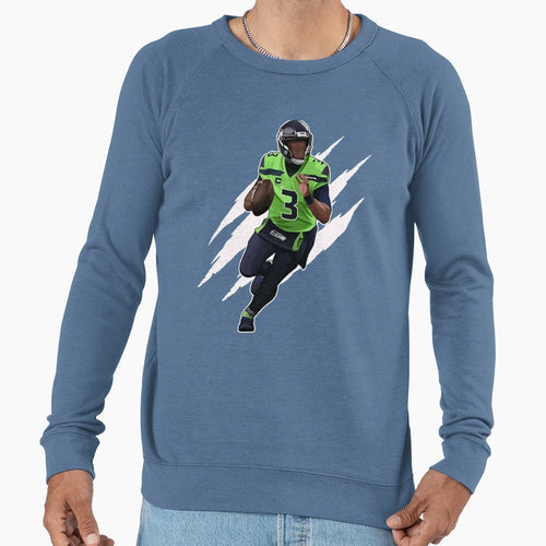 Russel Wilson 3 Claw T-Shirt - Unique Graphic for Adults - T-Shirt, Sweatshirt, Hoodie