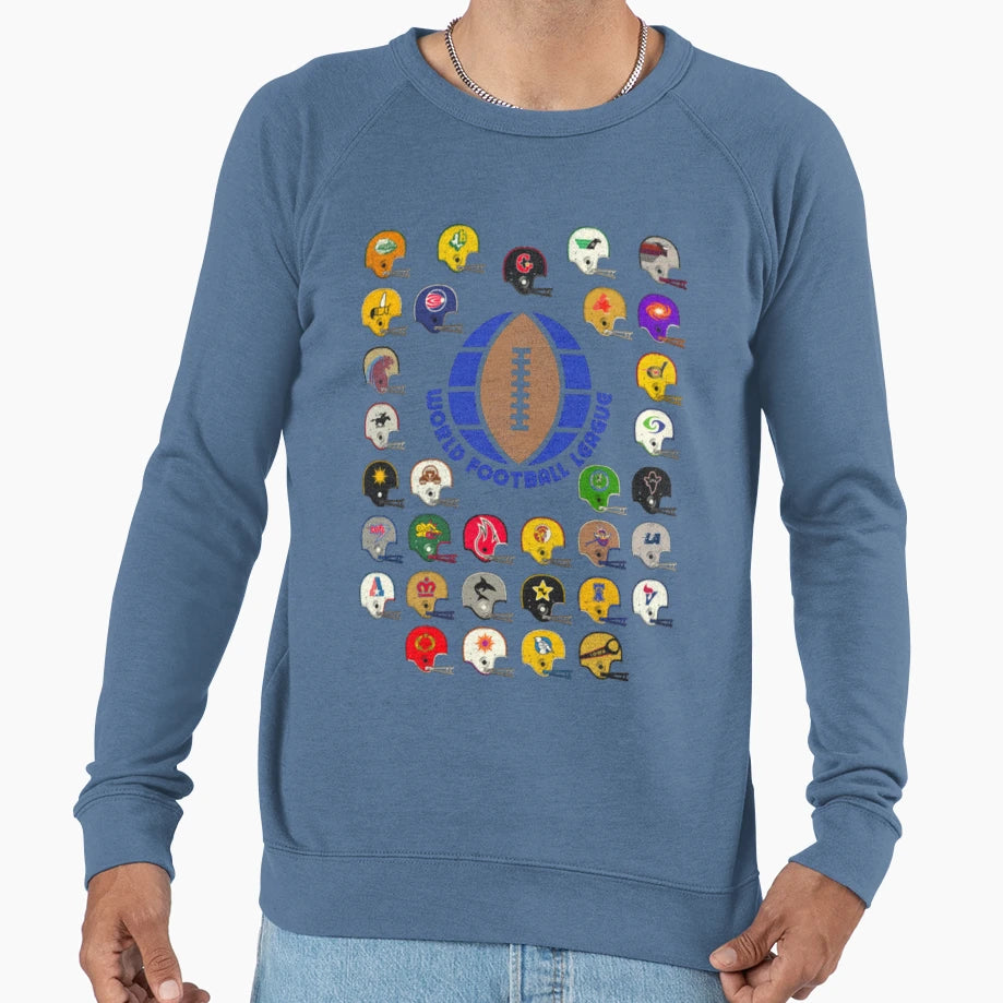 World Football League Defunct Sweatshirt - Casual Everyday Wear Unisex - T-Shirt, Sweatshirt, Hoodie