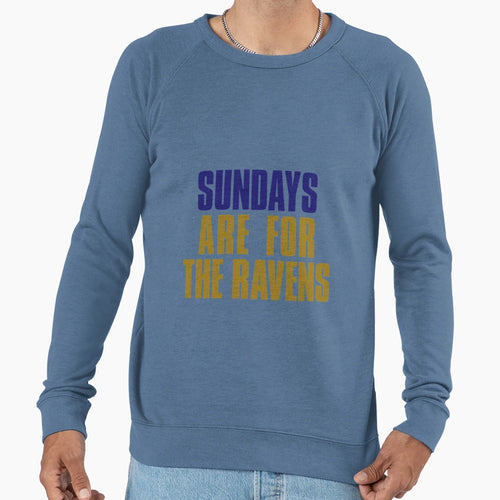 Sundays Are Ravens Baltimore Sweatshirt - Trendy Graphic for Adults - T-Shirt, Sweatshirt, Hoodie