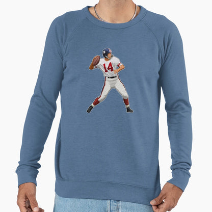 Y Tittle 14 Legends Throw Sweatshirt - Trendy Graphic Unisex - T-Shirt, Sweatshirt, Hoodie