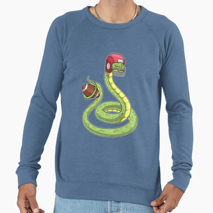 Snake American Football Sports Sweatshirt - Novelty Apparel Unisex - T-Shirt, Sweatshirt, Hoodie
