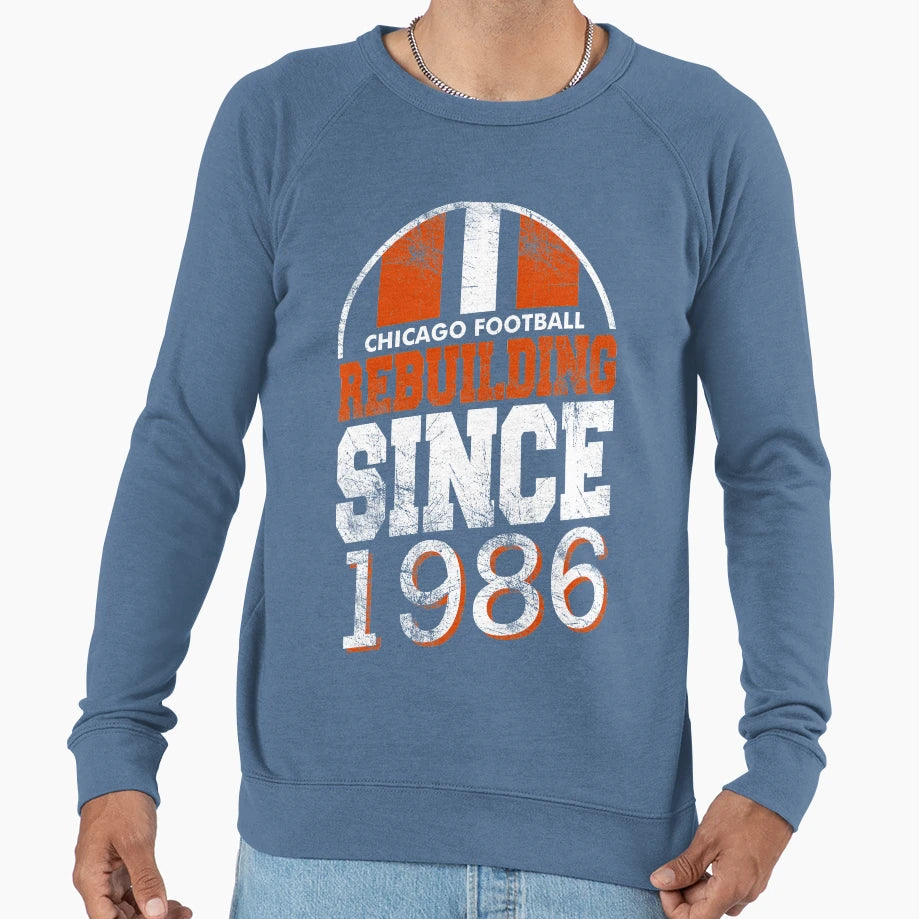Chicago Rebuilding Sweatshirt - Minimalist Print Unisex - T-Shirt, Sweatshirt, Hoodie