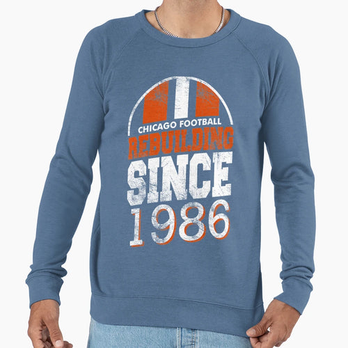 Chicago Rebuilding Sweatshirt - Minimalist Print Unisex - T-Shirt, Sweatshirt, Hoodie