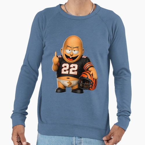 Funny American Football Player Sweatshirt - Minimalist Print Men Women - T-Shirt, Sweatshirt, Hoodie