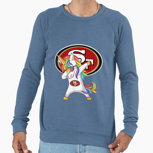 Patrick Unicorn Dabbing Football Team T-Shirt - Unique Graphic Men Women - T-Shirt, Sweatshirt, Hoodie