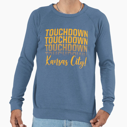 Touchdown Kansas City Sweatshirt - Fun Novelty Design Unisex - T-Shirt, Sweatshirt, Hoodie