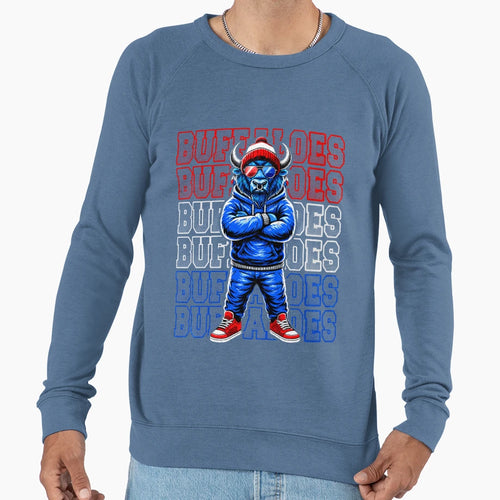 Buffalo Football Game Day Sweatshirt - Graphic Print Unisex - T-Shirt, Sweatshirt, Hoodie