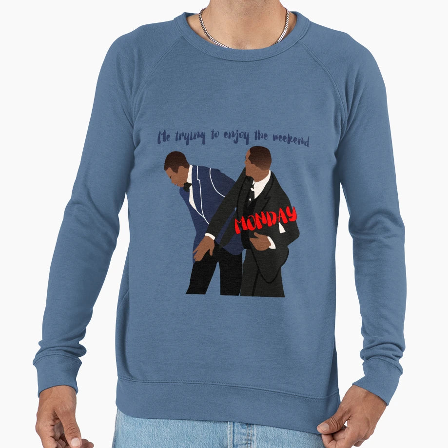 Will Smith Slaps Chris Rock Per Sweatshirt - Streetwear Style for Adults - T-Shirt, Sweatshirt, Hoodie