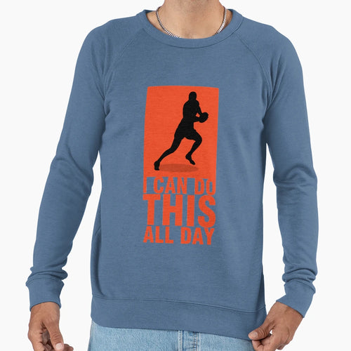 Playing Rugby Union Is My Life Sweatshirt - Fun Novelty Design Men Women - T-Shirt, Sweatshirt, Hoodie