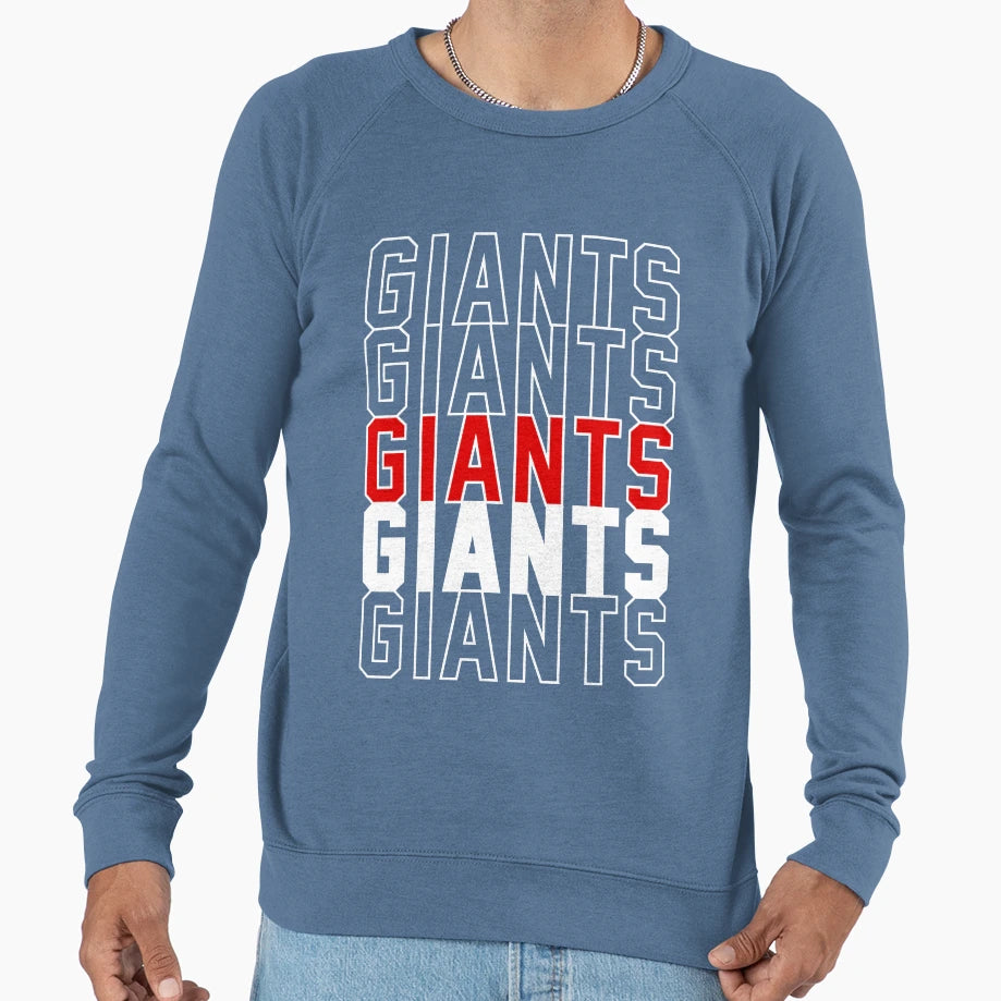Giants Sweatshirt - Aesthetic Graphic Men Women - T-Shirt, Sweatshirt, Hoodie
