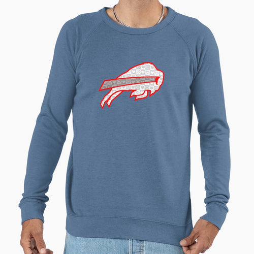 B Mafia Buffalove Wh Gy Rd Sweatshirt - Trendy Graphic Unisex - T-Shirt, Sweatshirt, Hoodie