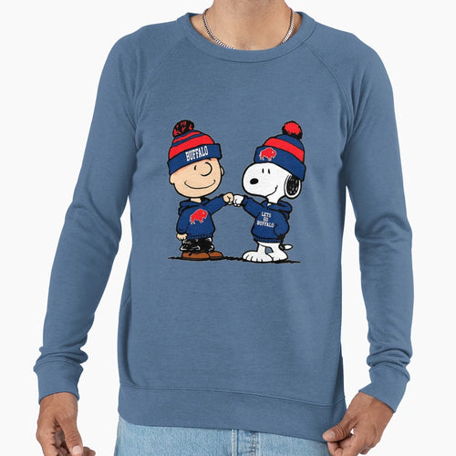 Snoopy Buffalo Bills Sweatshirt - Unique Graphic for Adults - T-Shirt, Sweatshirt, Hoodie