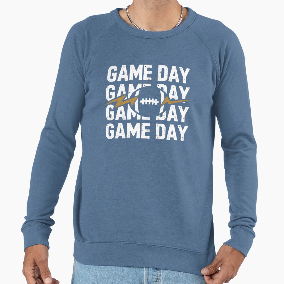 Game Day Football Bold And Sporty T-Shirt - Trendy Graphic for Adults - T-Shirt, Sweatshirt, Hoodie