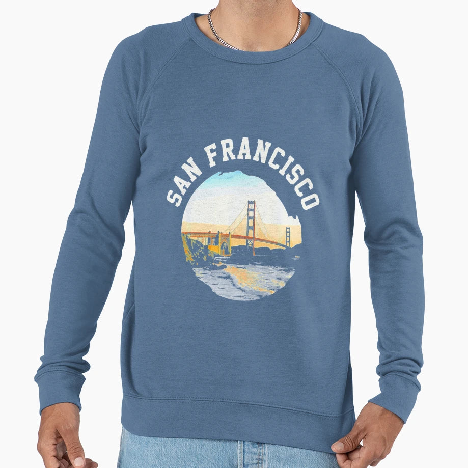 San Francisco T-Shirt - Minimalist Print for Adults - T-Shirt, Sweatshirt, Hoodie