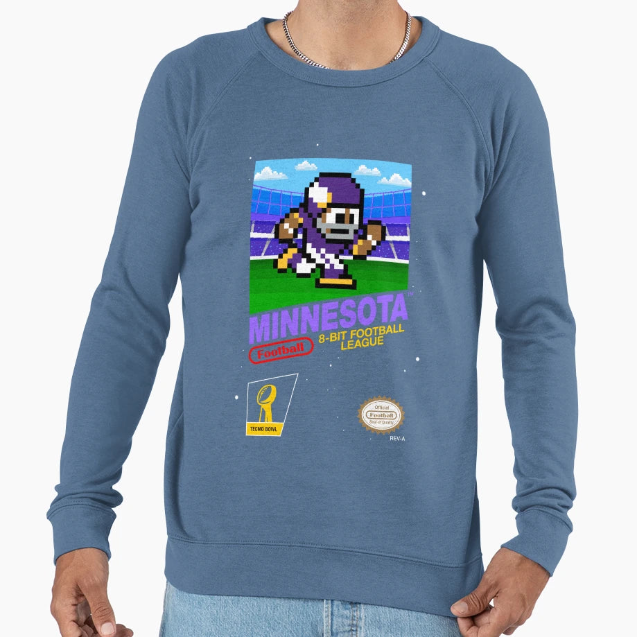 Minnesota Vikings Sweatshirt - Minimalist Print for Adults - T-Shirt, Sweatshirt, Hoodie