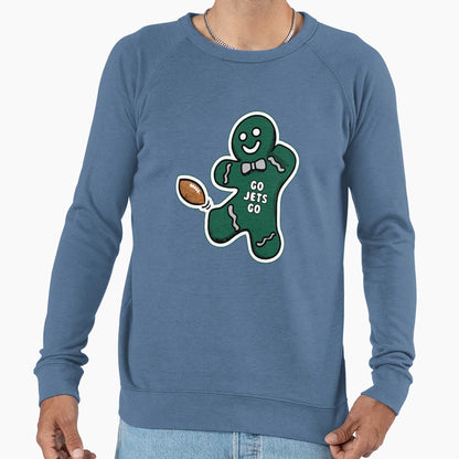 New York Jets Gingerbread Sweatshirt - Minimalist Print Unisex - T-Shirt, Sweatshirt, Hoodie