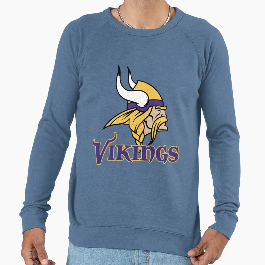 Stadium Vikings Sweatshirt - Graphic Print for Adults - T-Shirt, Sweatshirt, Hoodie