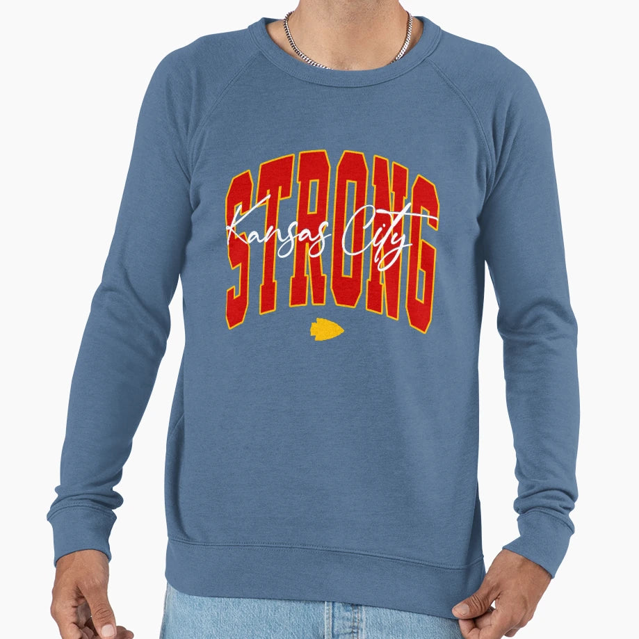 Kc Strong Kansas City Strong Sweatshirt - Streetwear Style Men Women - T-Shirt, Sweatshirt, Hoodie