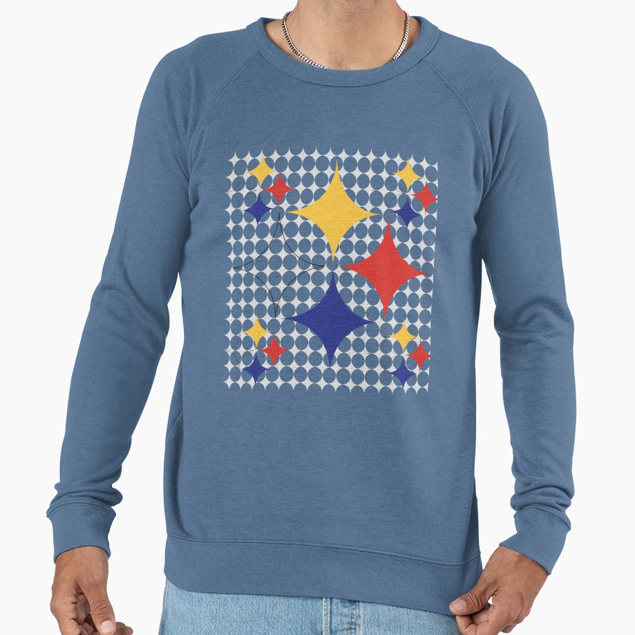 Hypocycloid Pittsburgh Sports Patterns Sweatshirt - Minimalist Print Unisex - T-Shirt, Sweatshirt, Hoodie