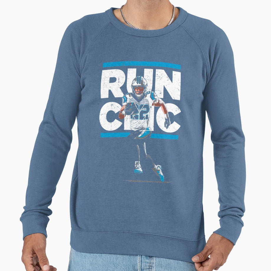 Run Cmc Carolina American Football Sweatshirt - Trendy Graphic for Adults - T-Shirt, Sweatshirt, Hoodie