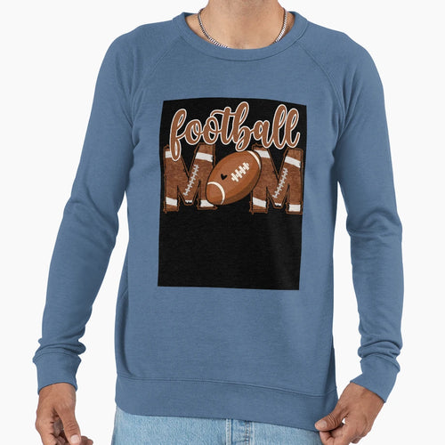 Football Mom 2 Sweatshirt - Aesthetic Graphic Men Women - T-Shirt, Sweatshirt, Hoodie