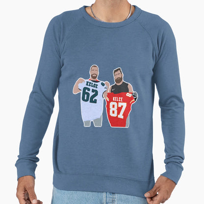 Kelce Brothers Sweatshirt - Novelty Apparel Men Women - T-Shirt, Sweatshirt, Hoodie